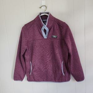 L.L. Bean Women's Purple Sweatshirt